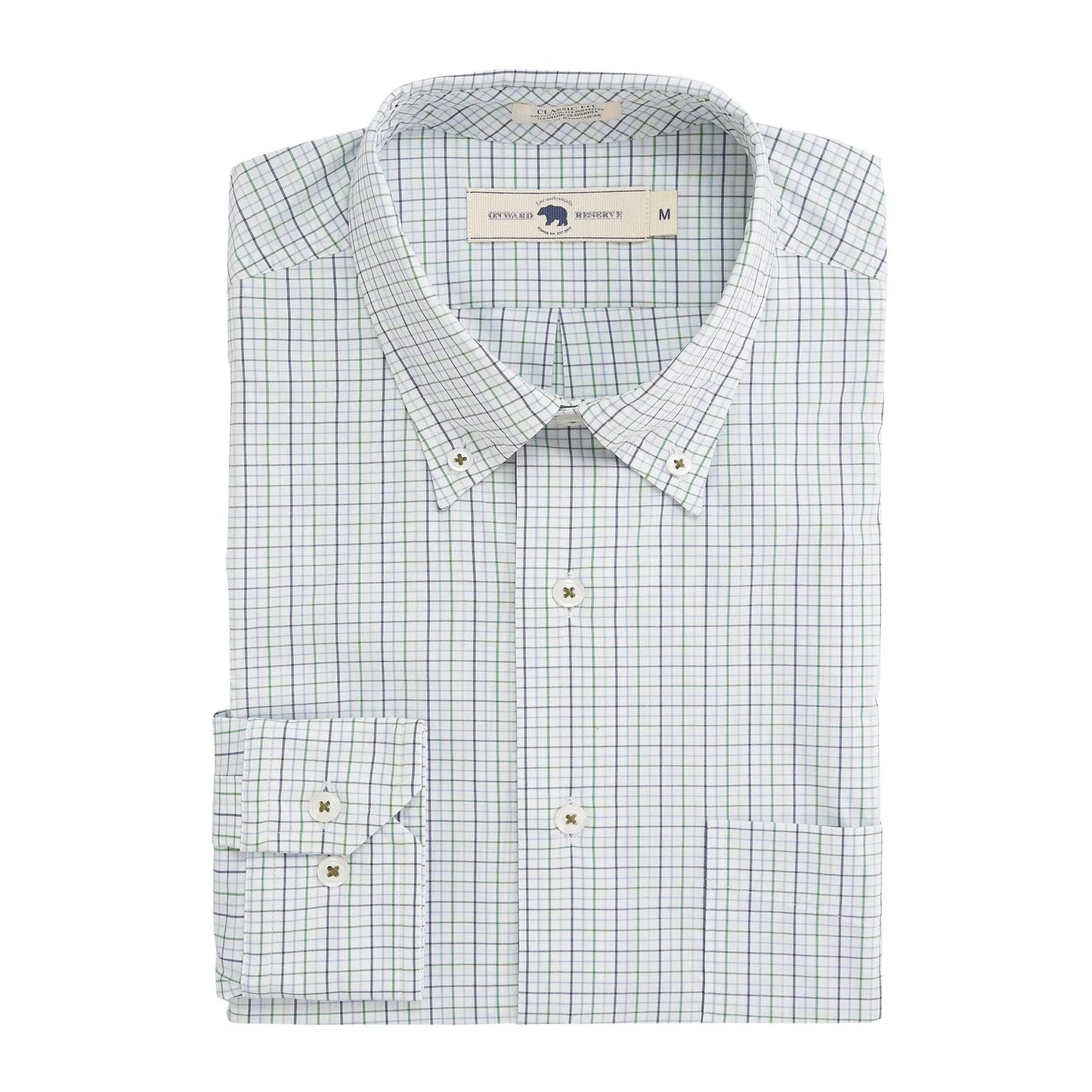 Onward Reserve Sandpipers Classic Fit Quad Button Down - Fairway