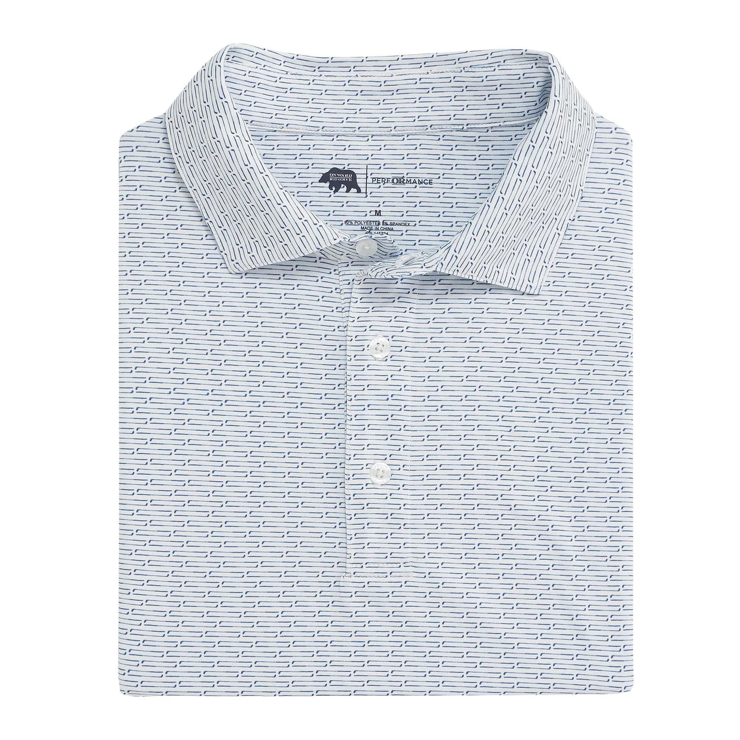 Onboard Reserve Shore Links Performance Polo - True Navy