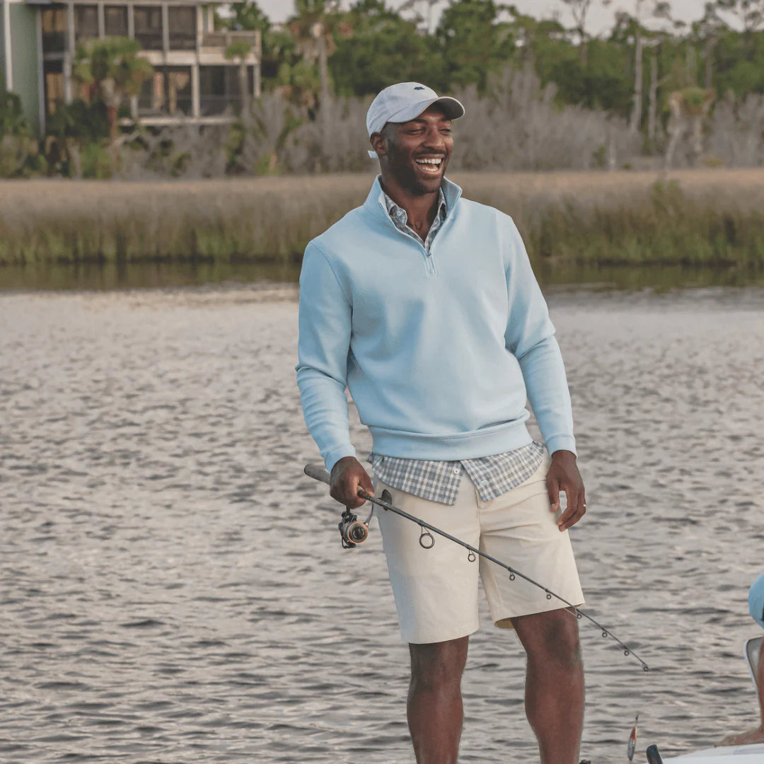 Onward Reserve Yeager Performance Pullover - Wan Blue