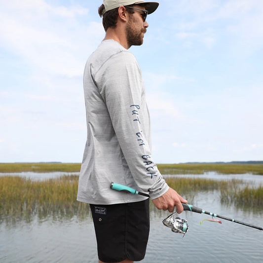 Toadfish Technical Performance Long Sleeve - Heather Grey