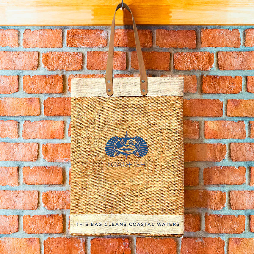 Toadfish Beach Tote Bag Canvas