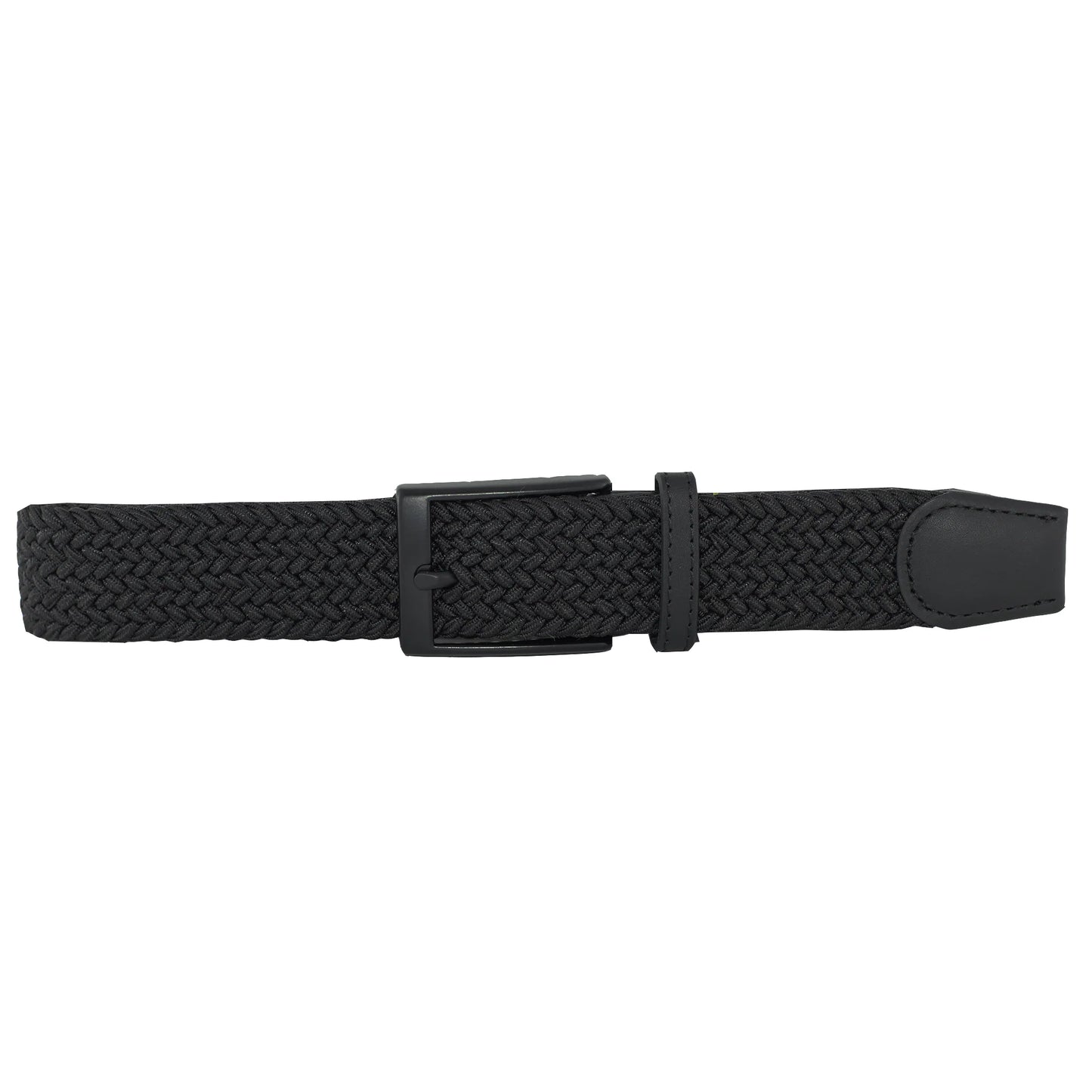 Dibi Elastic Braided Belt - Black