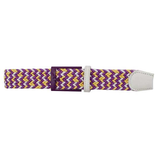 Dibi Elastic Belt - Purple Gold White