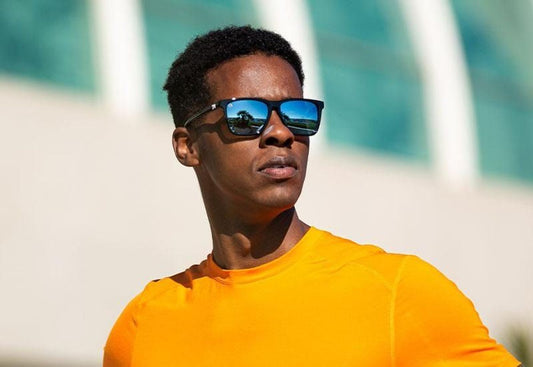 Knockaround Fast Lanes Sport JELLY BLACK / SKY BLUE