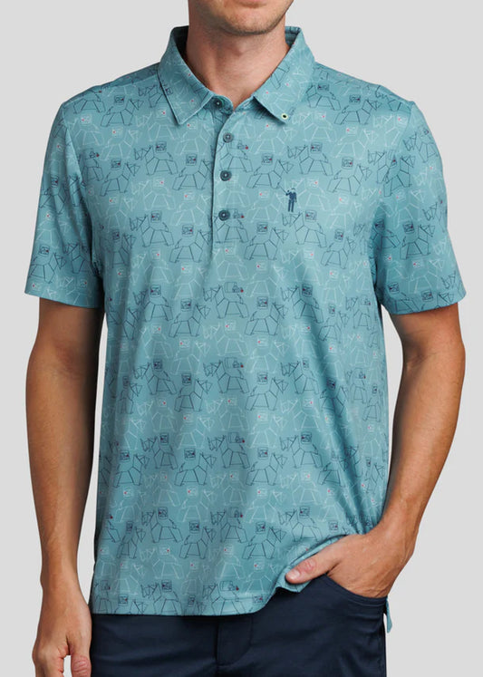 William Murray SCOTCH BLEND POLO - Glacier