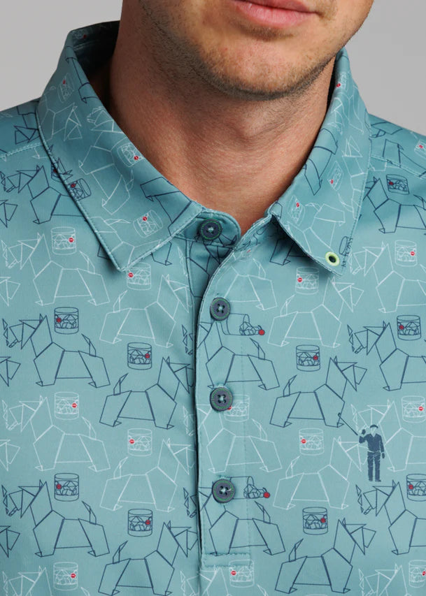 William Murray SCOTCH BLEND POLO - Glacier