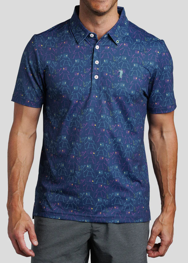 William Murray SCOTCH BLEND POLO - Navy