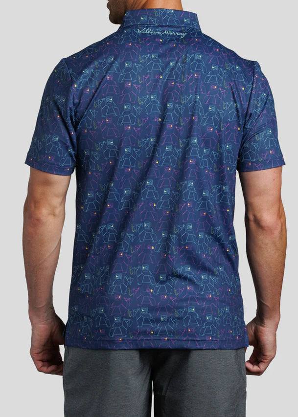 William Murray SCOTCH BLEND POLO - Navy
