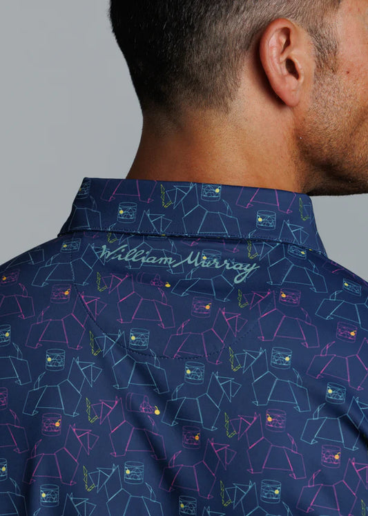 William Murray SCOTCH BLEND POLO - Navy