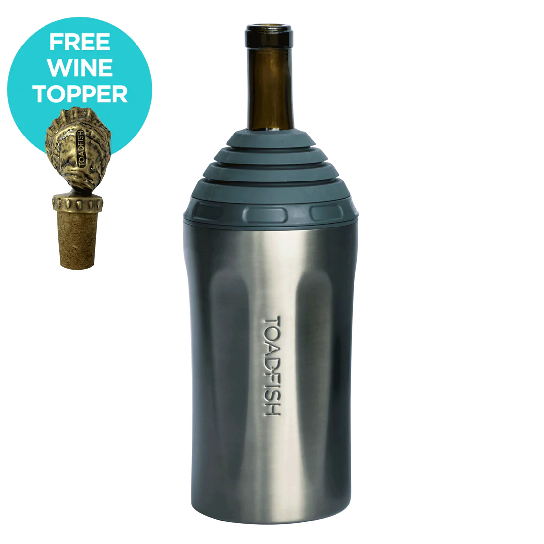 Toadfish Mothers Day Grab & Go Special - Wine Chiller, Canvas Tote, 2 Wine Tumblers