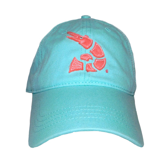 Low Country Livin' Hat Golf Diced - Seafoam/Pink