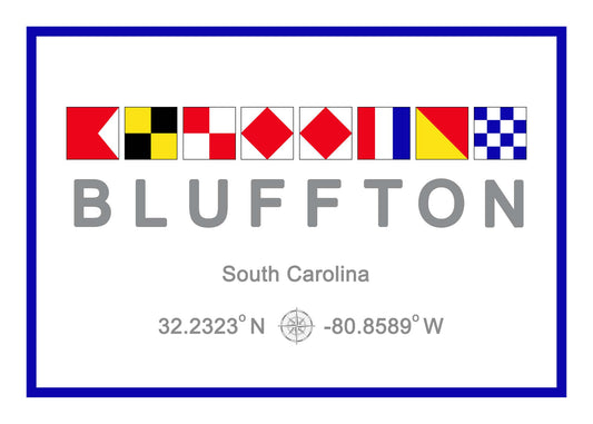 8x10 Matted Print - Bluffton