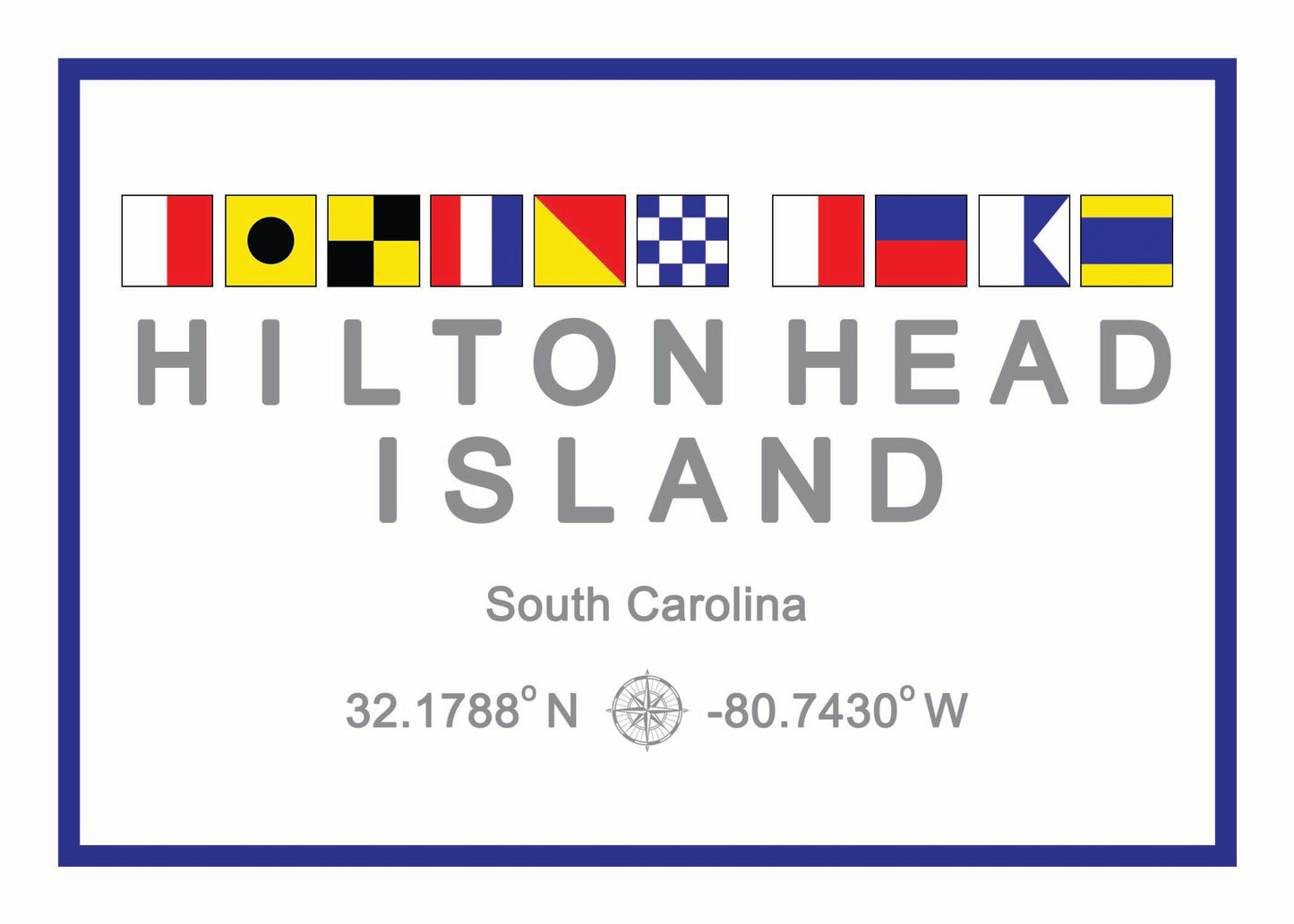 8x10 Matted Print - Hilton Head Island