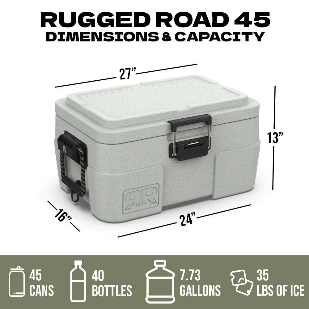 RUGGED ROAD 45 V2 - Gunmetal Gray