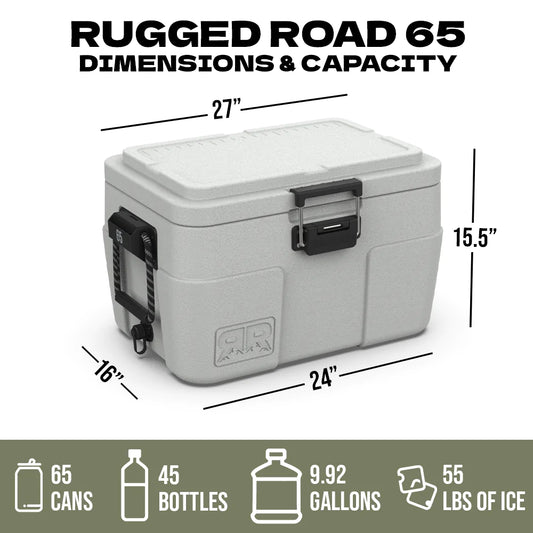 RUGGED ROAD 65 V2 - Blue Steel
