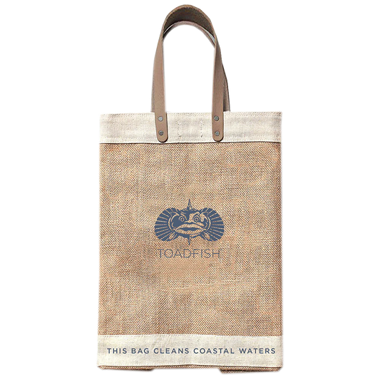 Toadfish Beach Tote Bag Canvas