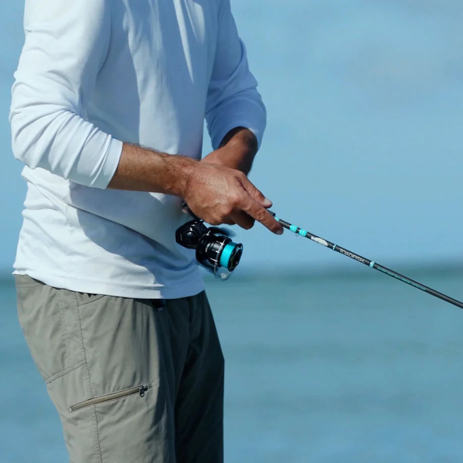 Toadfish Rod & Reel Spinning Combo - Combo Rod: 6'8" ML-Moderate Fast ( 2-Piece)