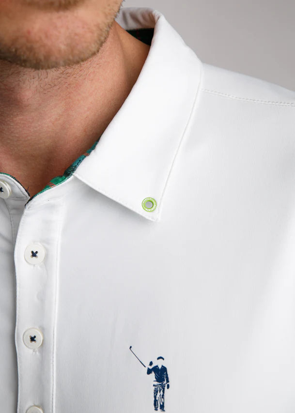 William Murray MURRAY CLASSIC POLO - White