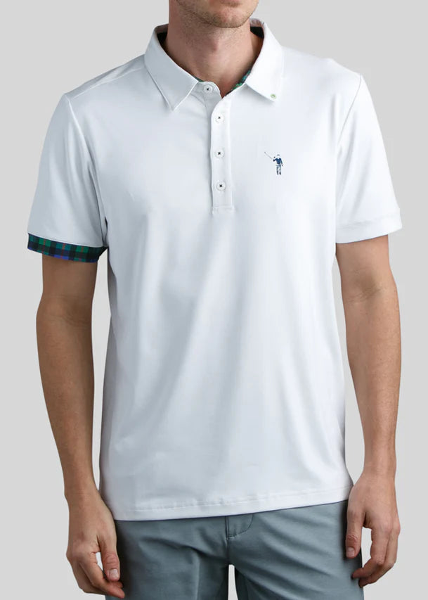 William Murray MURRAY CLASSIC POLO - White