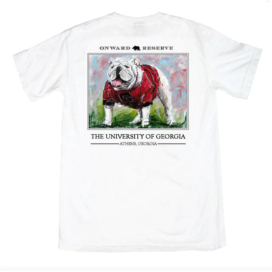 Onward Reserve Lewis Uga Short Sleeve Tee - White
