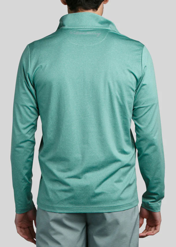 William Murray CHIP SHOT PULLOVER - Heather Glacier
