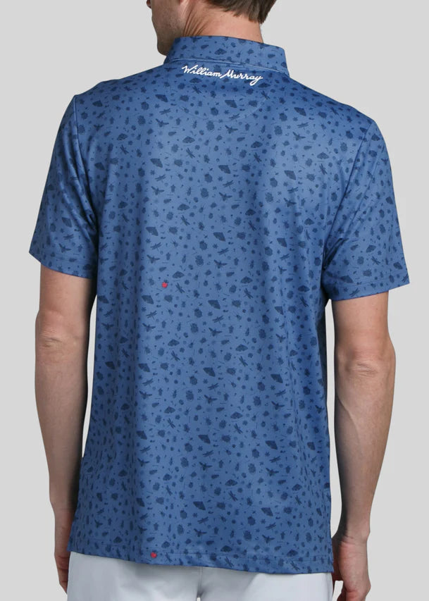 William Murray BUGGIN' OUT POLO - Blue
