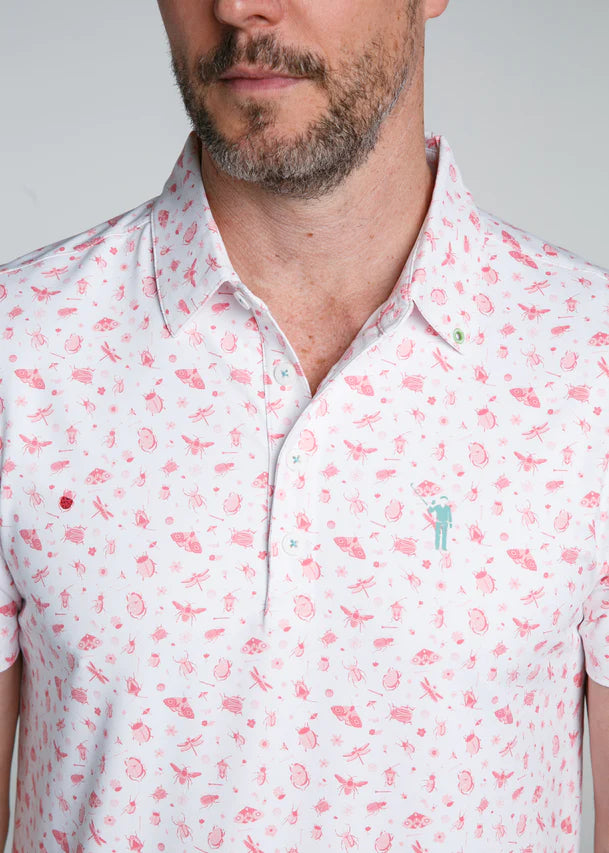 William Murray BUGGIN' OUT POLO - White