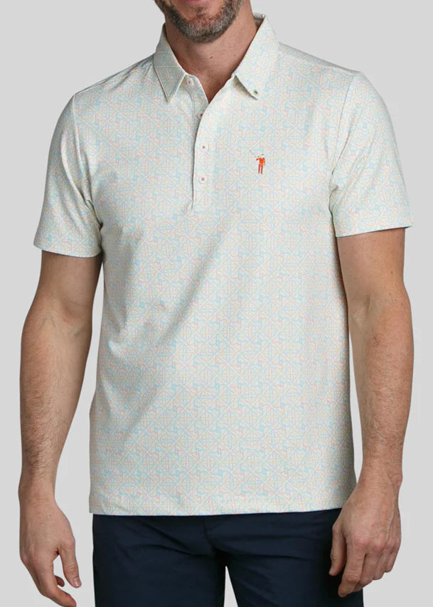 William Murray KNOTTY BY NATURE POLO - White