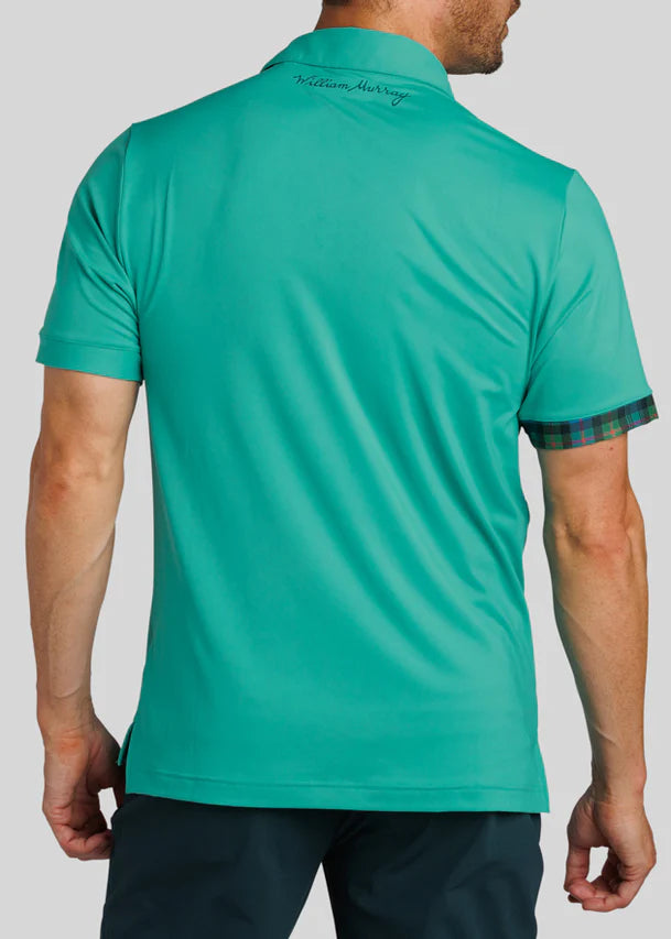 William Murray MURRAY CLASSIC POLO - Seafoam