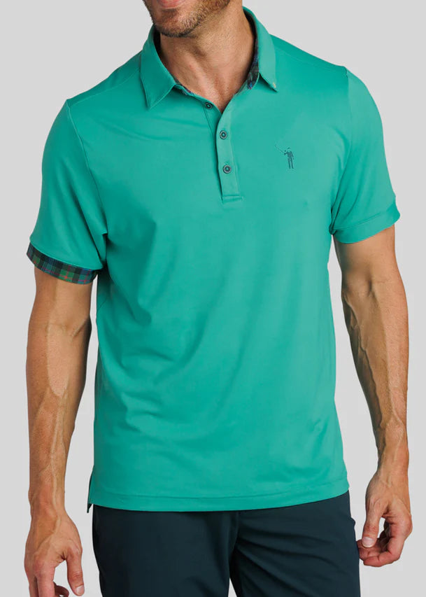 William Murray MURRAY CLASSIC POLO - Seafoam