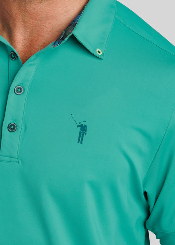 William Murray MURRAY CLASSIC POLO - Seafoam