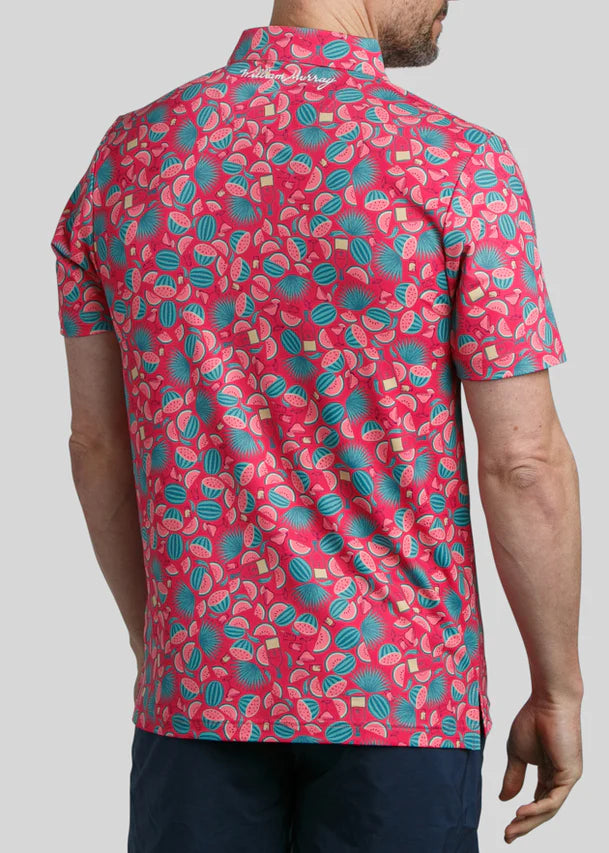 William Murray SEED SPITTERS POLO - Watermelon