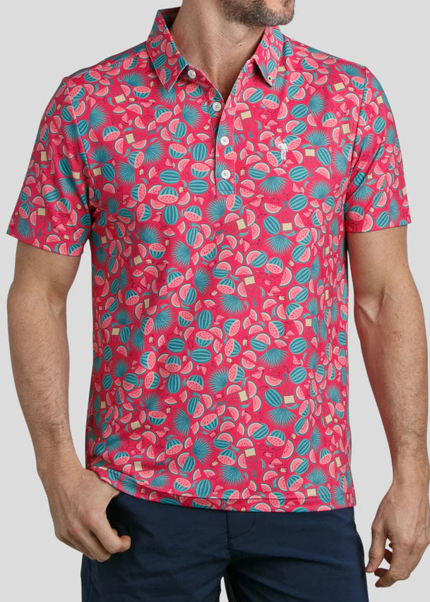 William Murray SEED SPITTERS POLO - Watermelon