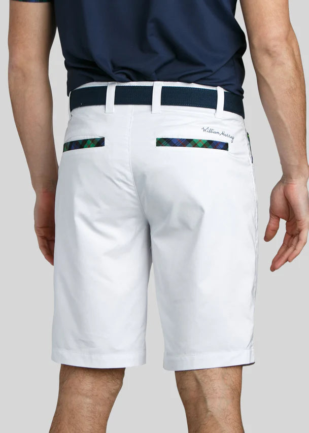 William Murray MURRAY CLASSIC SHORTS - White