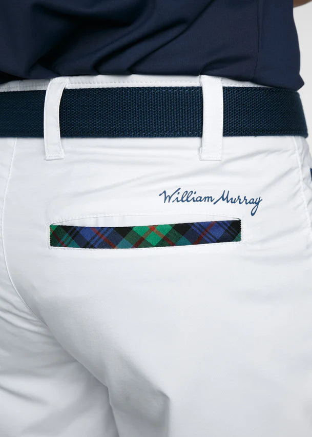 William Murray MURRAY CLASSIC SHORTS - White