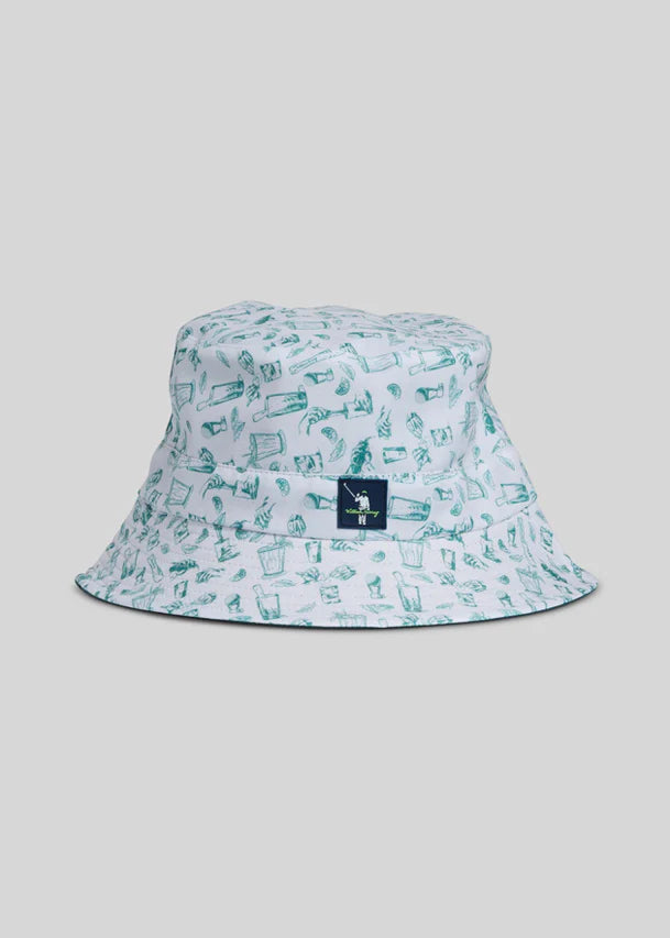 William Murray MINTY FRESH CARL BUCKET HAT - White