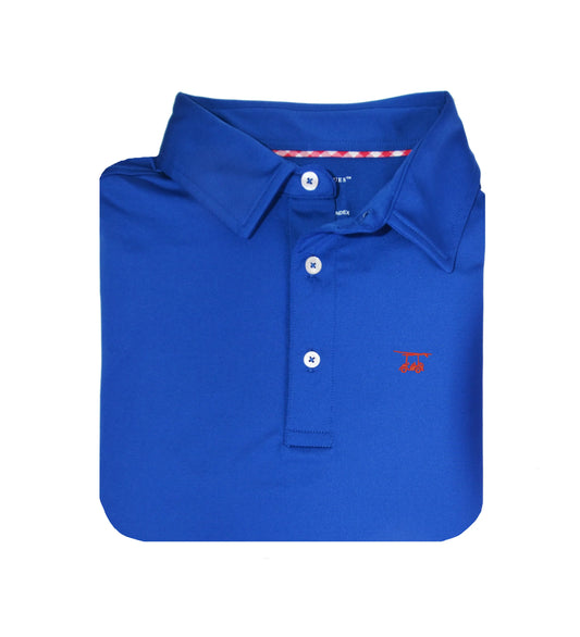 Bald Head Blues Albatross Youth Polo - Solid Royal Blue