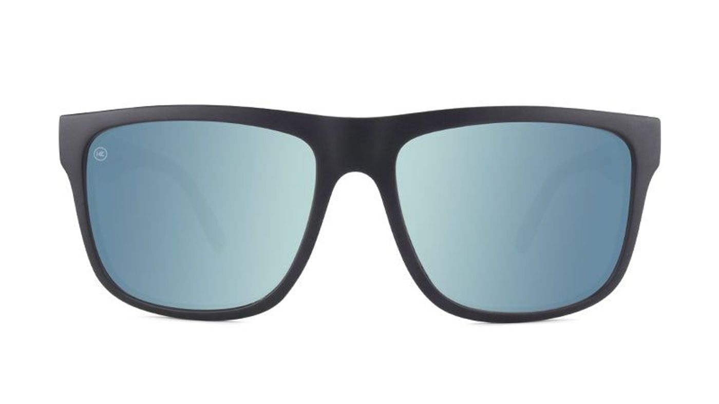 Knockaround Torrey Pines MATTE BLACK ON BLACK / SKY BLUE