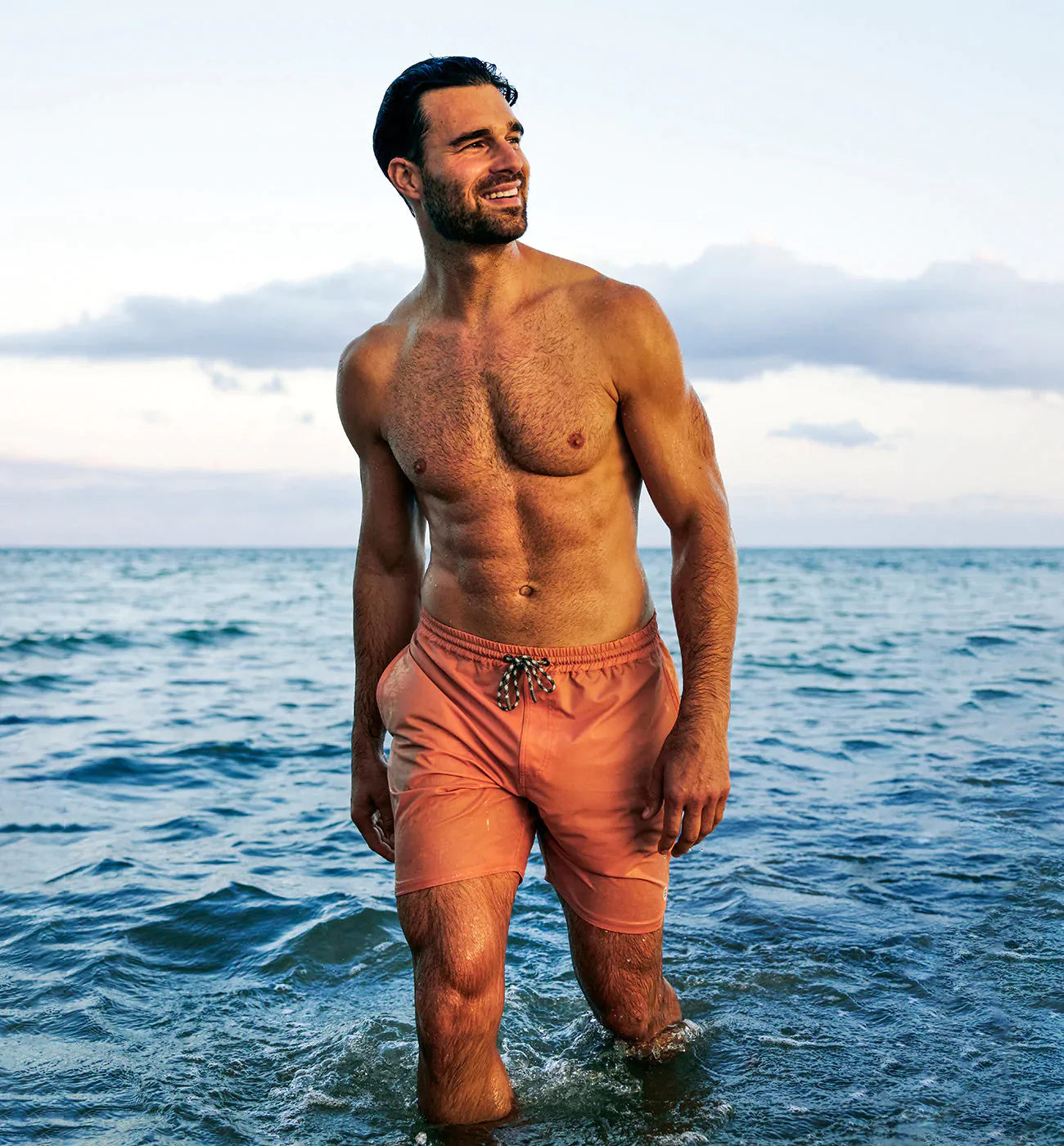 Free Fly Men's Andros Trunk - Orange Dusk