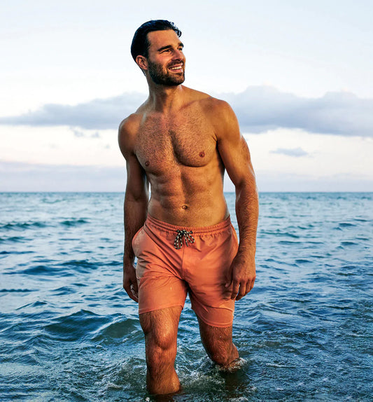 Free Fly Men's Andros Trunk - Orange Dusk
