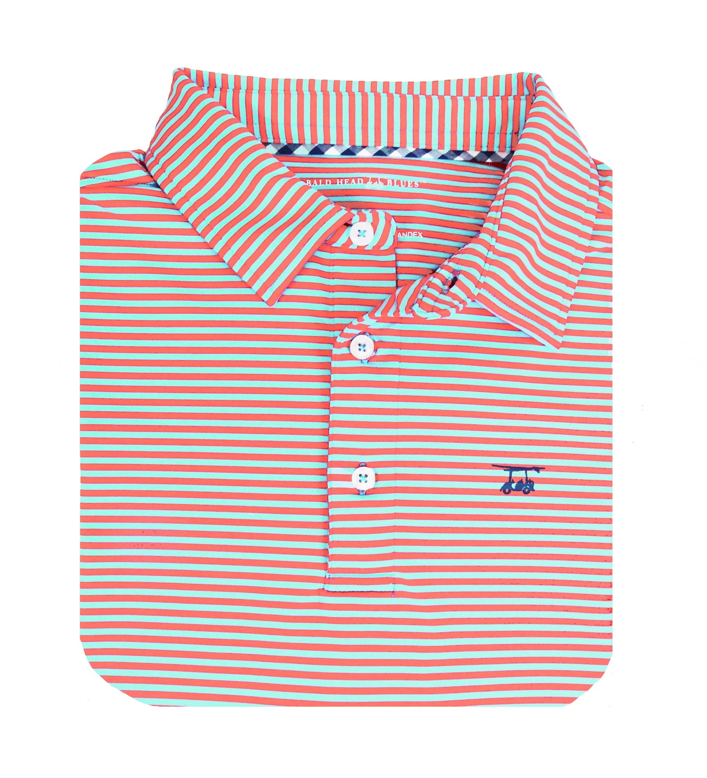 Bald Head Blues Albatross Polo - Coral/Aruba