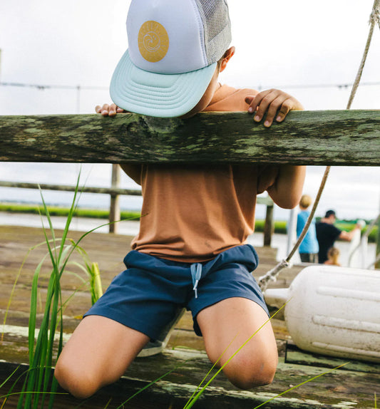 Free Fly Toddler' Breeze Short - Blue Dusk
