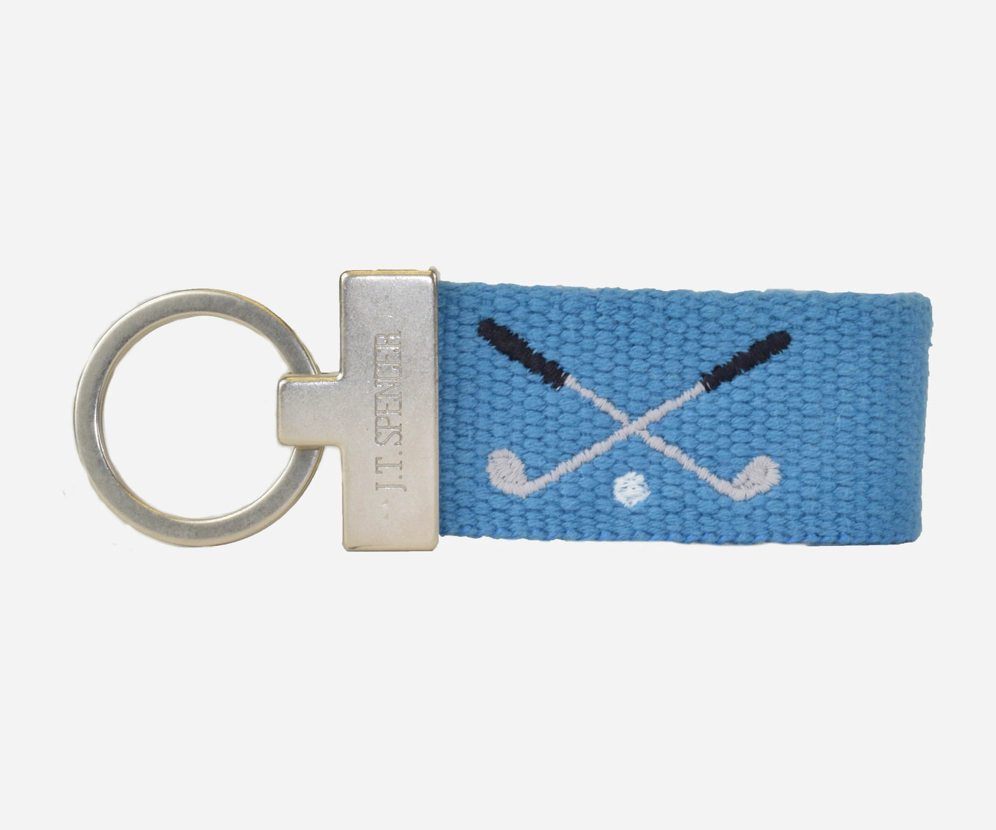 JT Spencer GOLF CLUBS KEY FOB (MARINE BLUE)