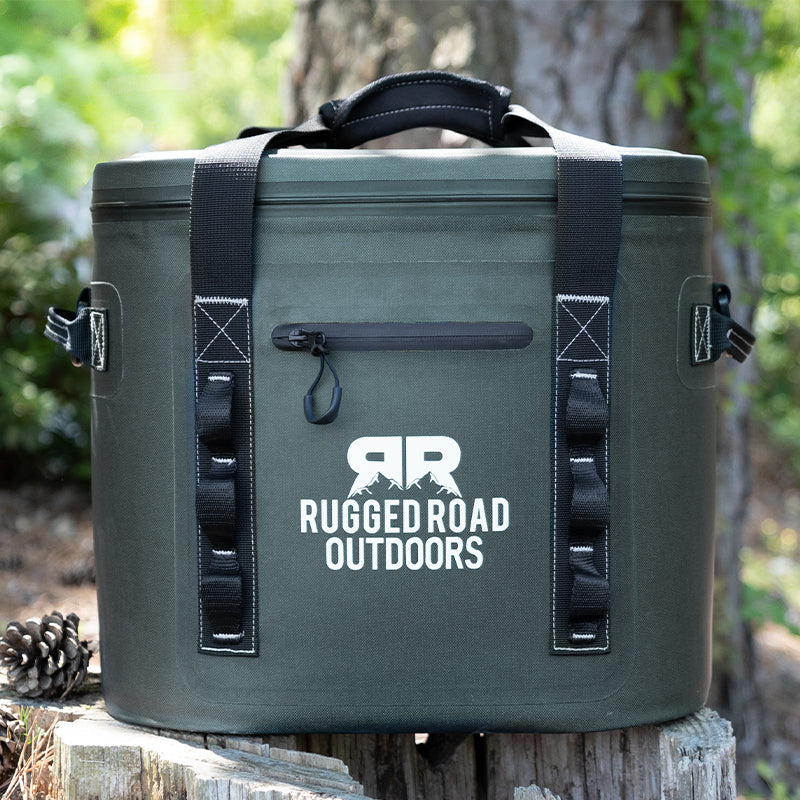 RUGGED ROAD 30 CAN SOFT COOLER - Georgia Pine Green