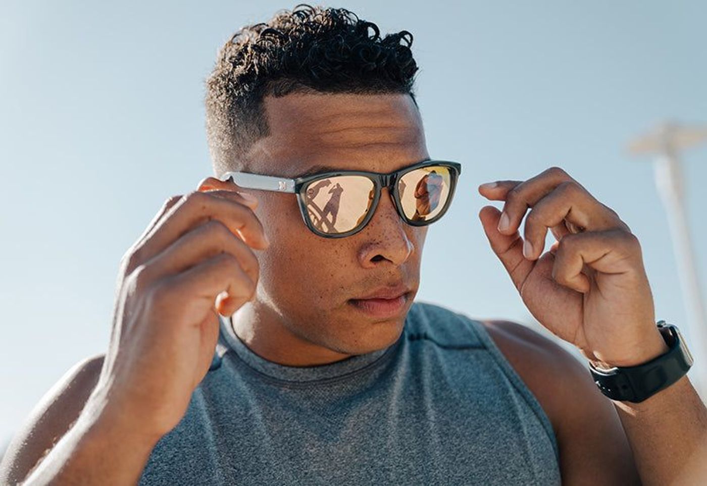Knockaround Premiums Sport JELLY GREY / PEACH