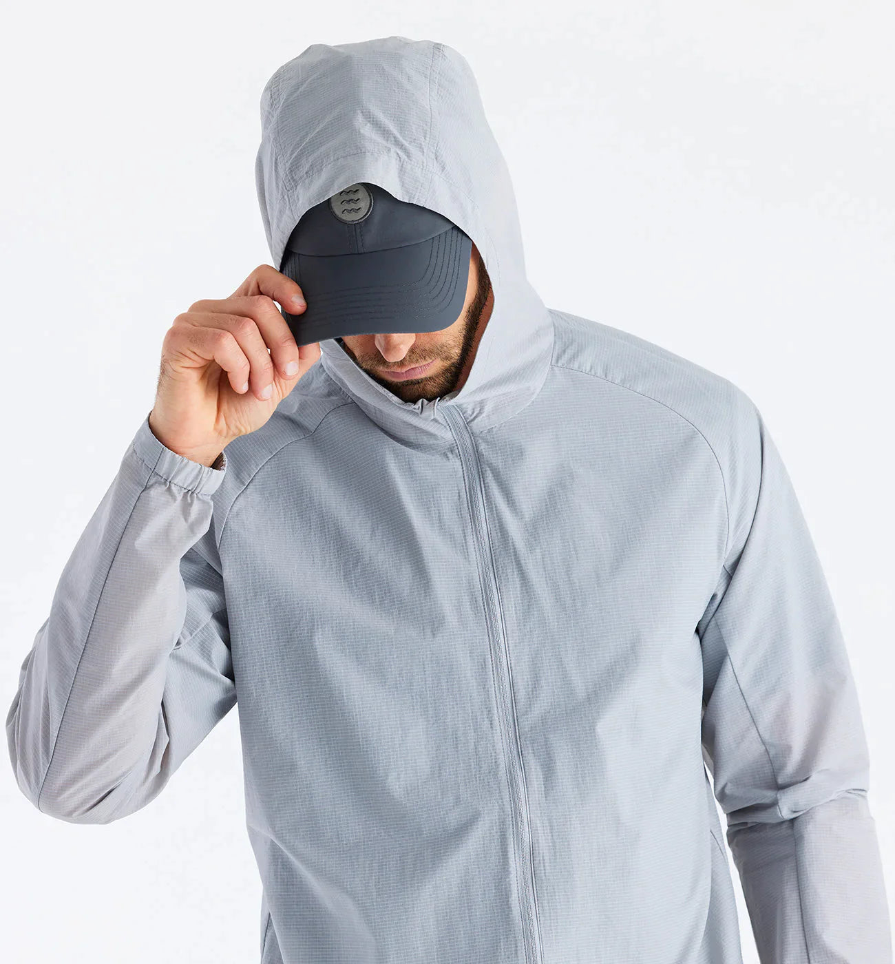 Free Fly Men's Headwind Jacket - Aspen Grey