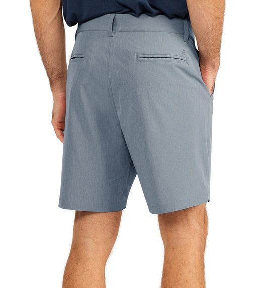 Free Fly Men's Hybrid Short II – 7" - Heather Blue Dusk