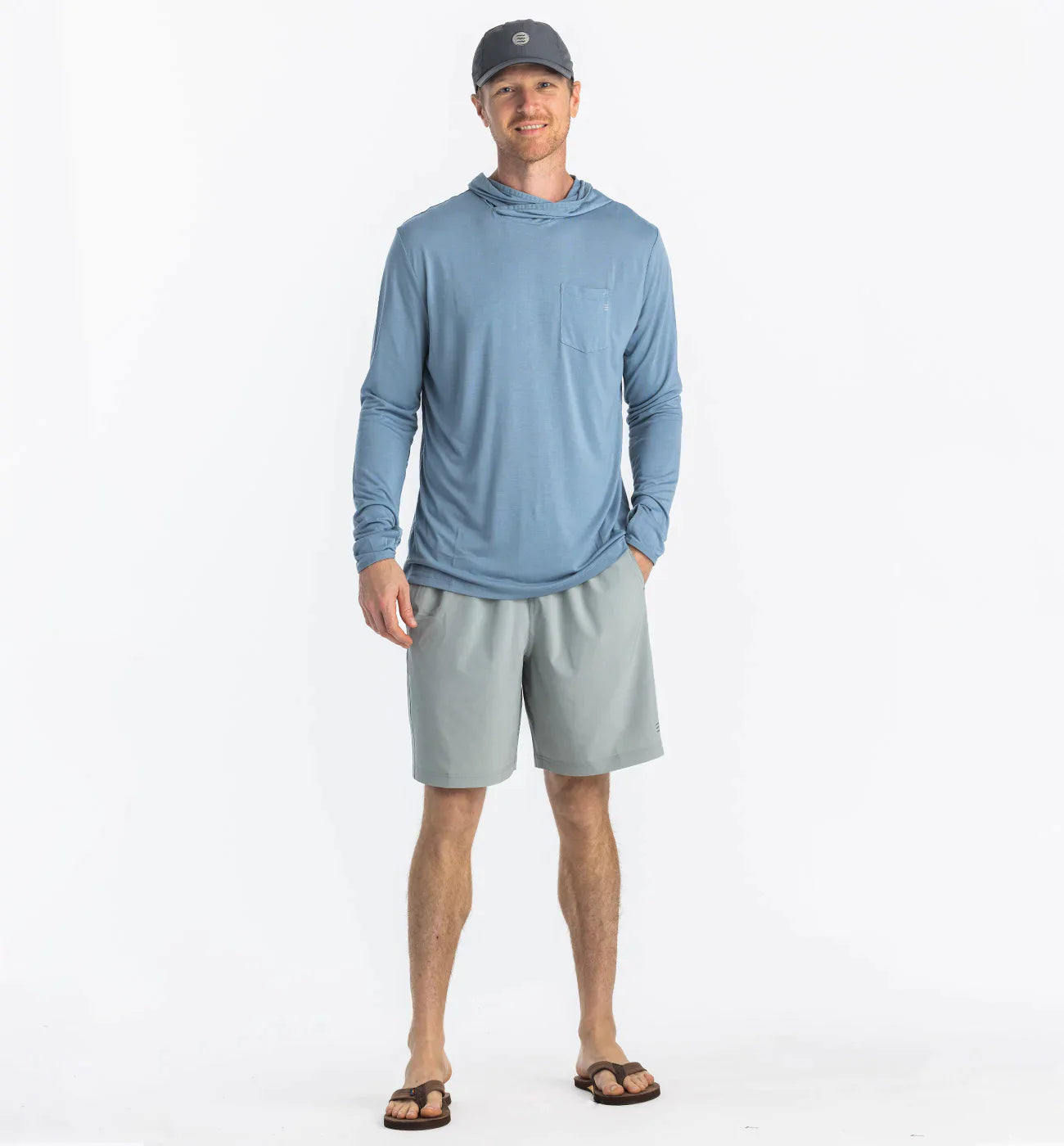 Free Fly Men's Bamboo Lightweight Hoodie