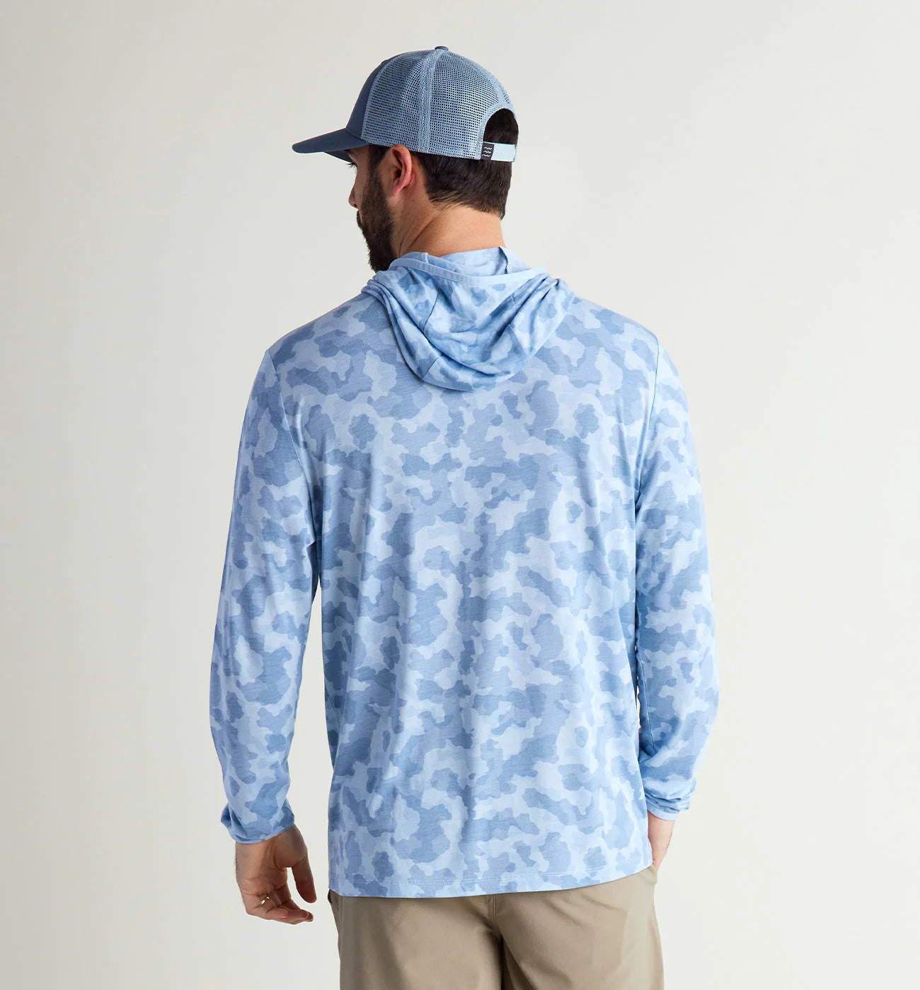 Free Fly Men's Bamboo Lightweight Hoodie - Tidewater Camo