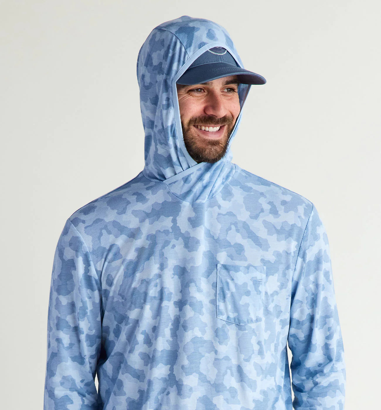 Free Fly Men's Bamboo Lightweight Hoodie - Tidewater Camo